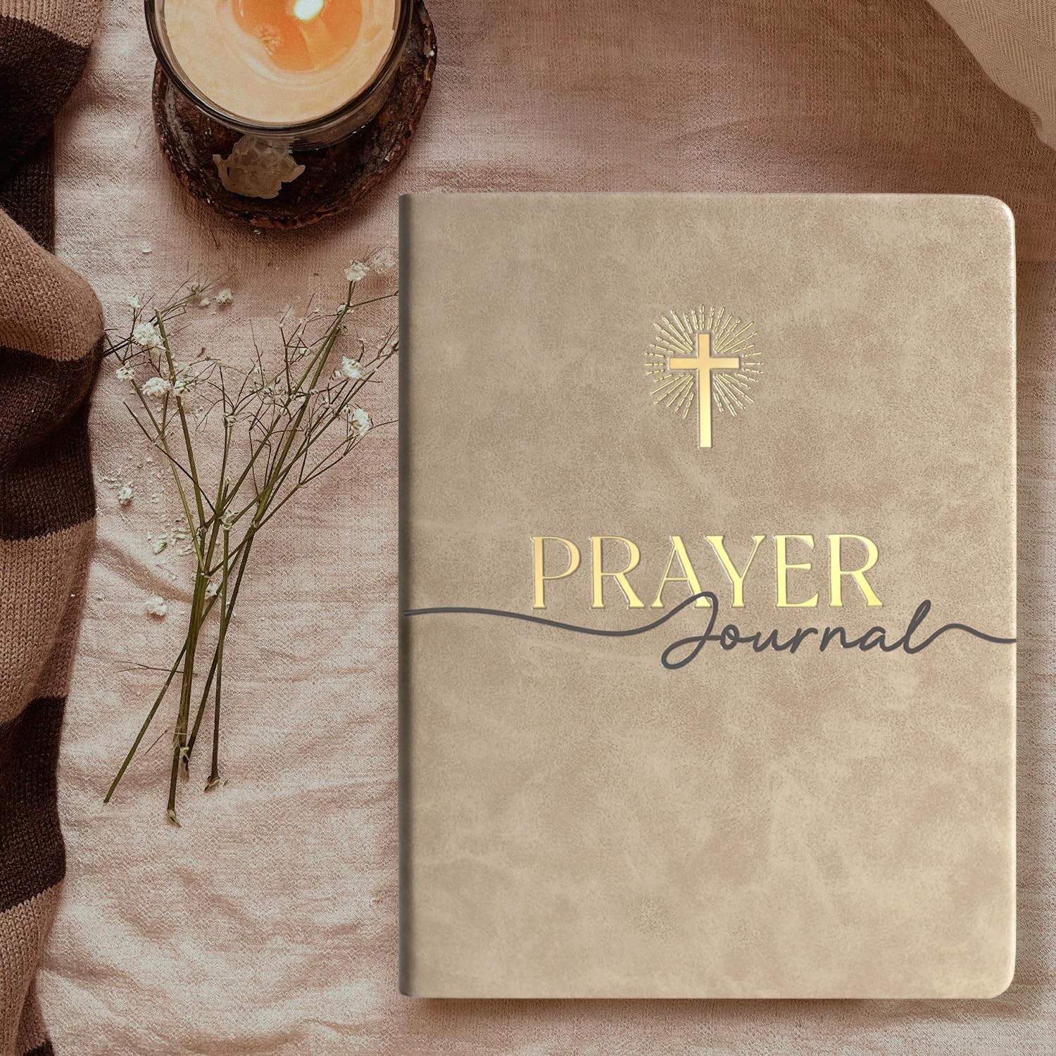 PARIS IN RAIN 180 Days Prayer & Bible Journal for Women,Faith-Based A5, Oat