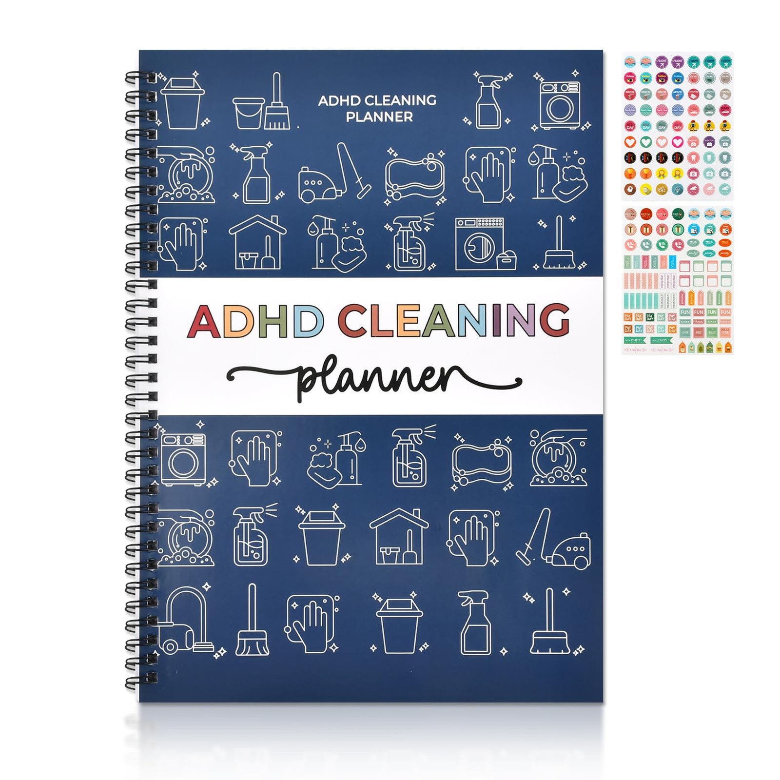 Adhd Cleaning Planner, Adhd Cleaning And Organizing Planner For Adults And