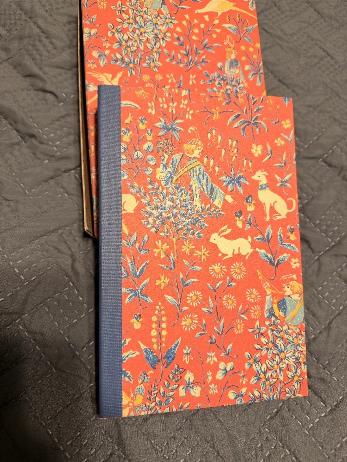 Notebook Journal NOS Red With Animals Rifle Paper Co. Menagerie Design