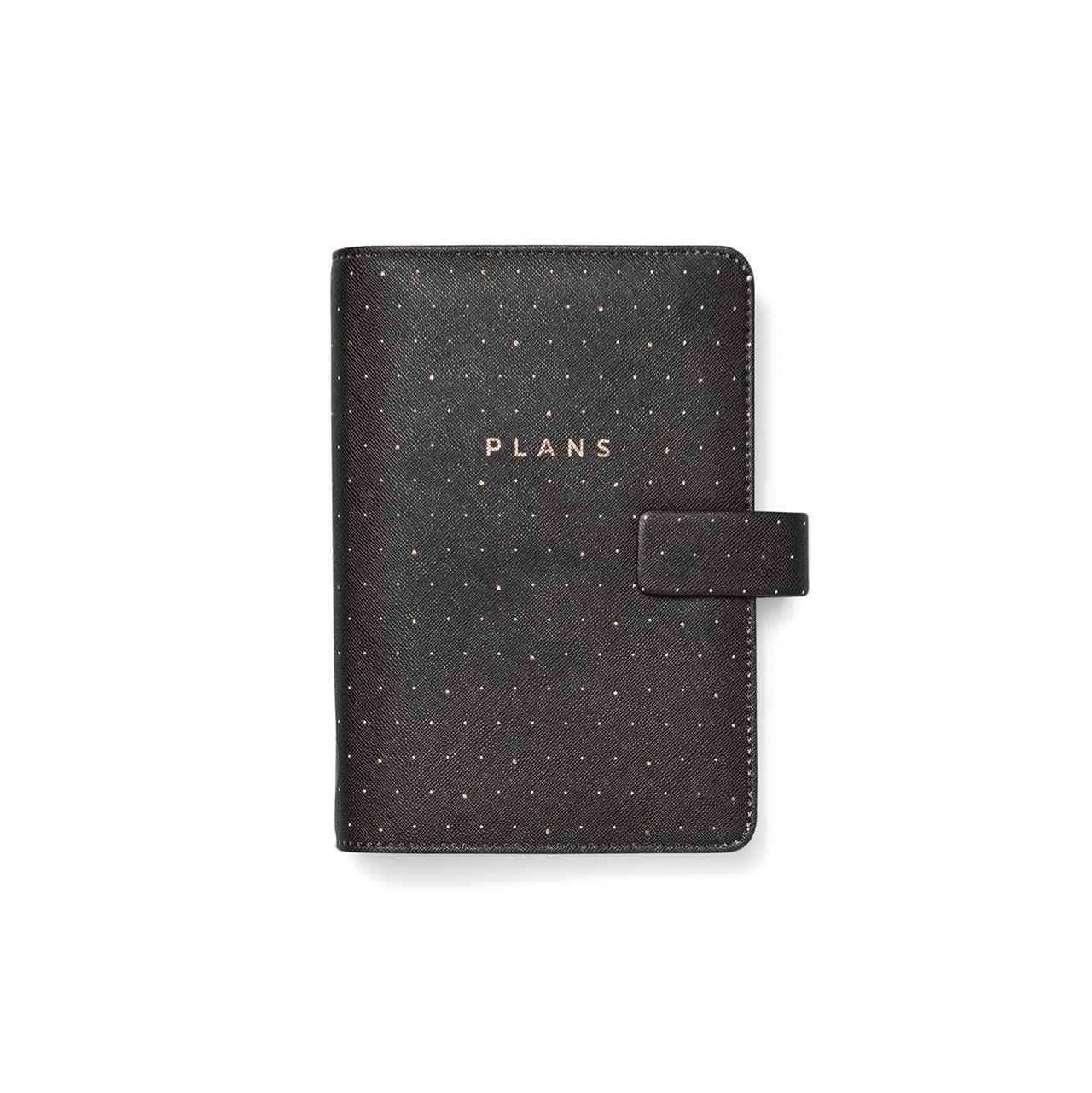 Filofax Personal Moonlight Organiser – black
