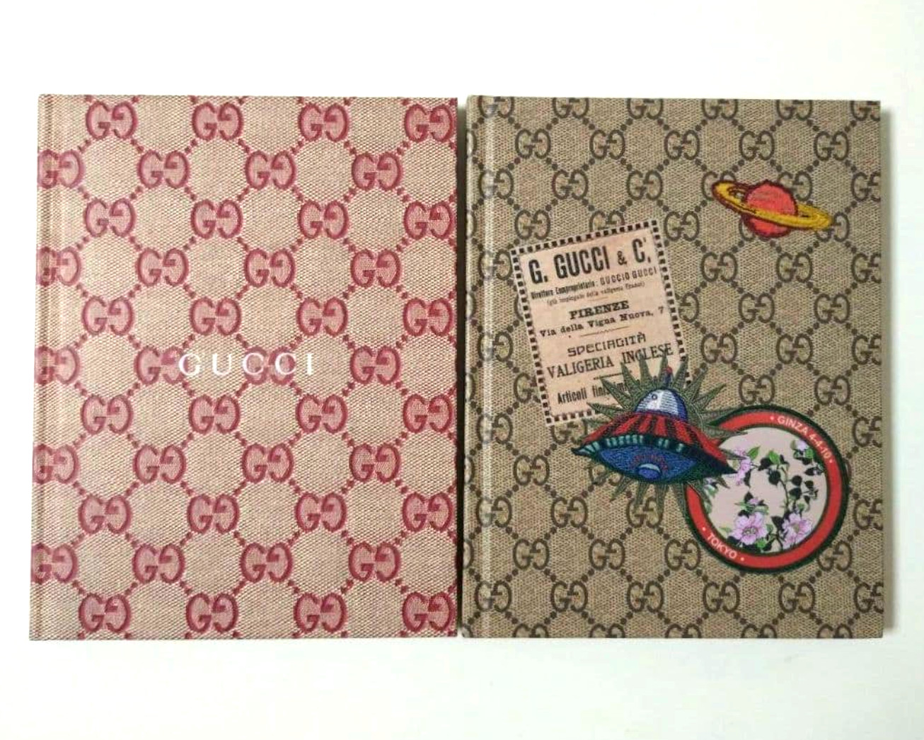 Gucci Notebook Set 2 books My Gucci Book & My Scrap Book Limited Japan New