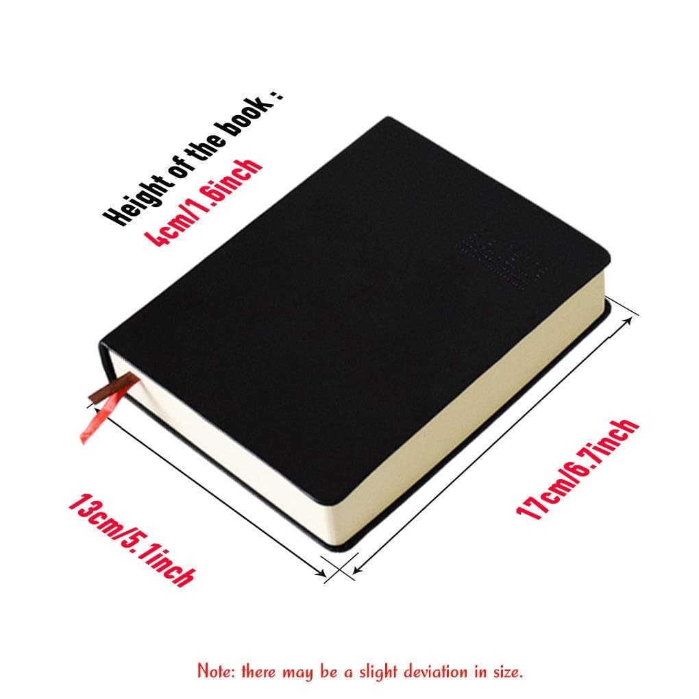 Thick Leather Journal Notebook 720 Pages Thick Lined Writing Journal B6 Hardc…