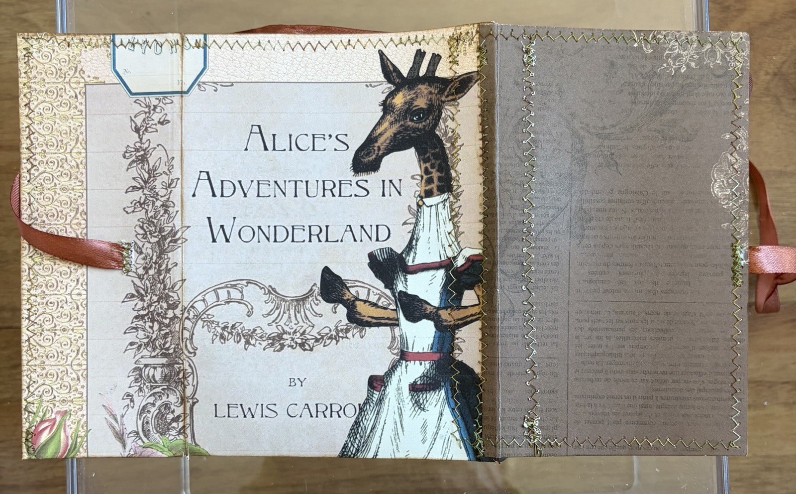 Junk Journal – “ Through The Curious Door” A Petite, Wonderful Keepsake