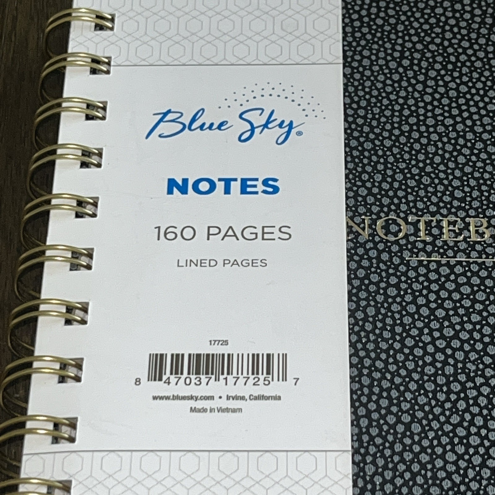 Blue Sky Professional Hardcover Executive Notebook, 160 Ruled Pages NEW!