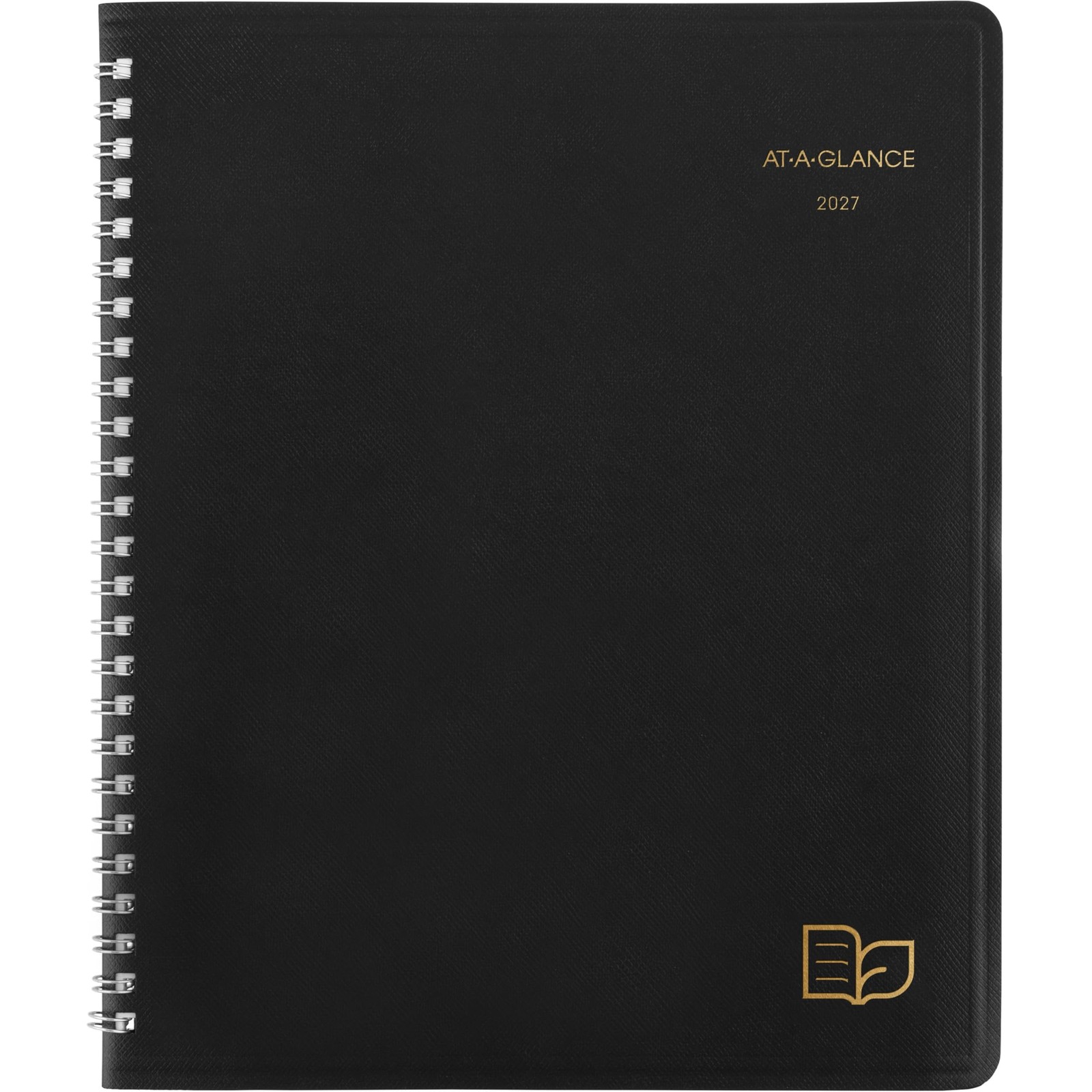 AT-A-GLANCE 2027 Planner, Monthly, 7″ x 8.75″, Tabbed, x Black