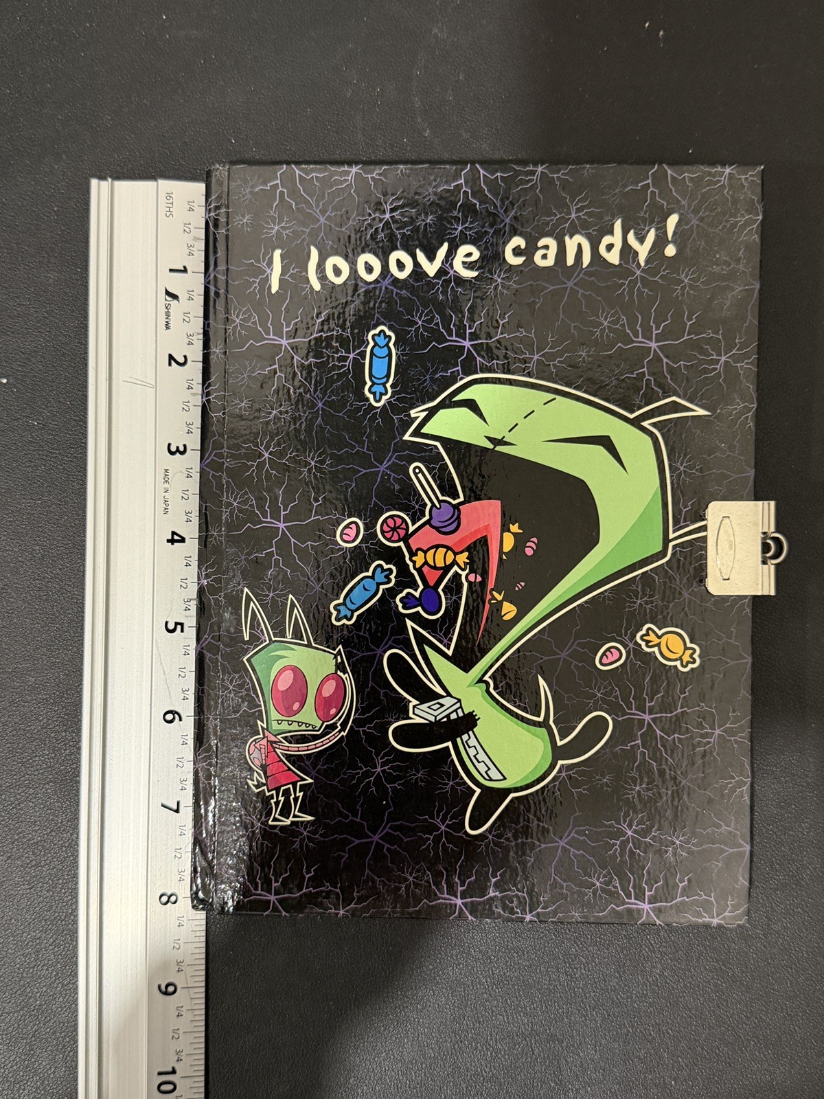 Invader Zim Gir Bound Notebook Diary Journal NO LOCK, Licensed RARE, BRAND NEW