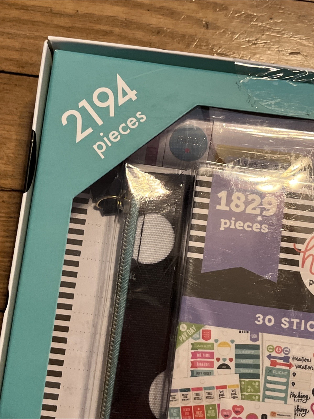 The Happy Planner 2194 Piece Accessories Pack – Tracking, Stickers, Pouch Etc.