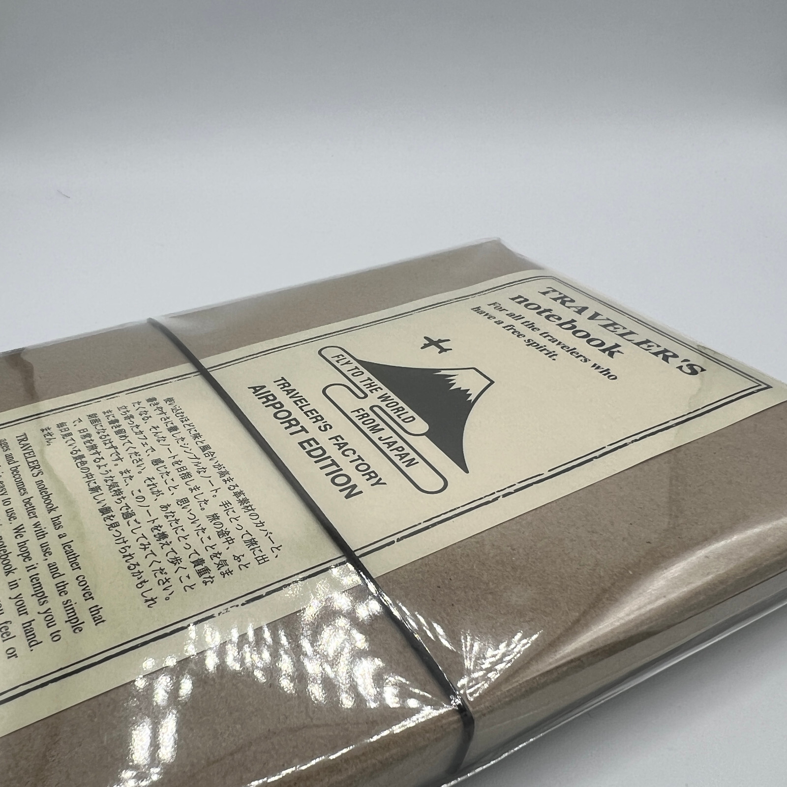 NEW Traveler’s Factory Leather Notebook Organizer Planner Narita Airport Edition