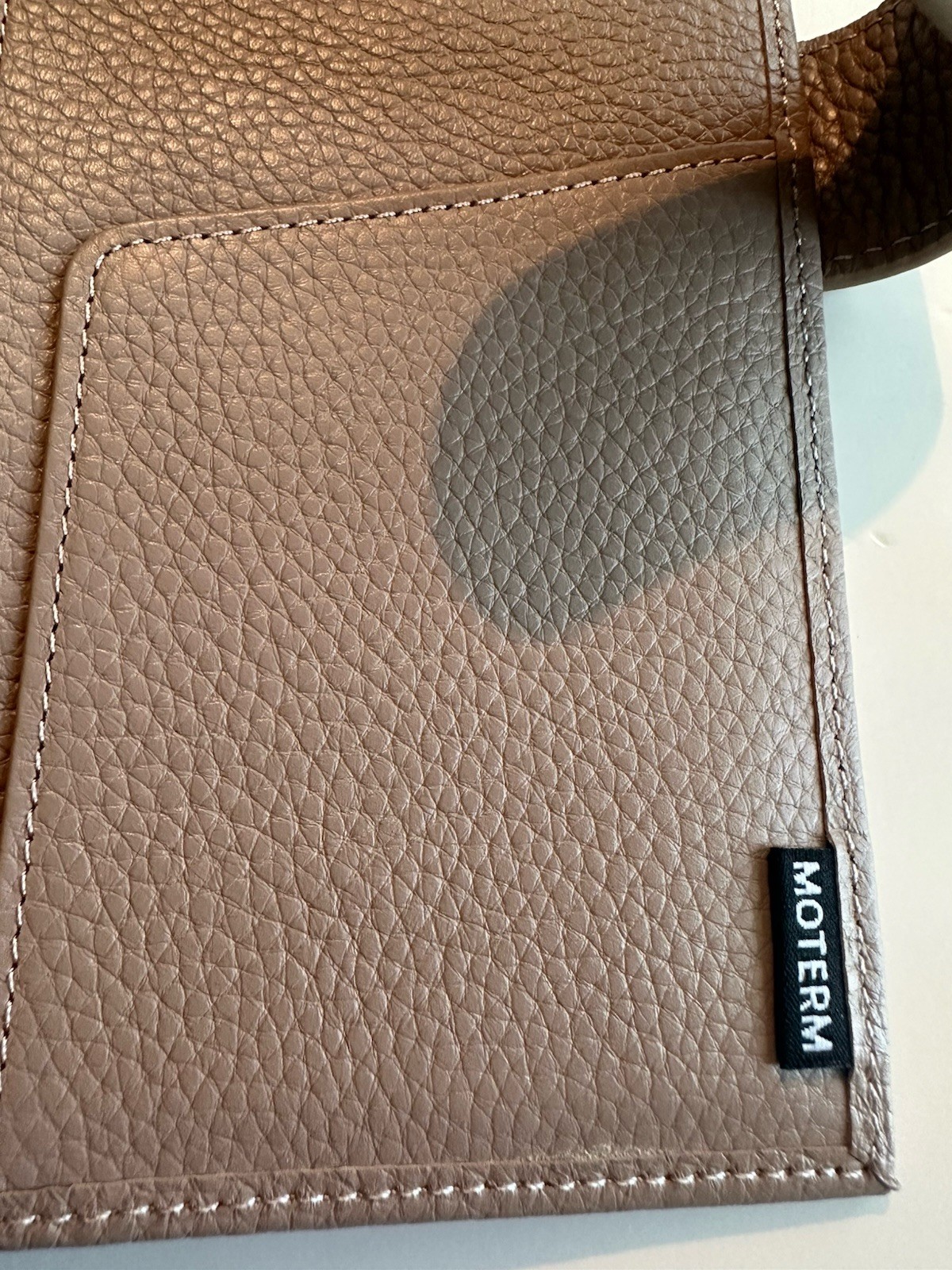 Moterm New Planner Cover Organizer Pebbled Leather With Box Lux Pocket Planner
