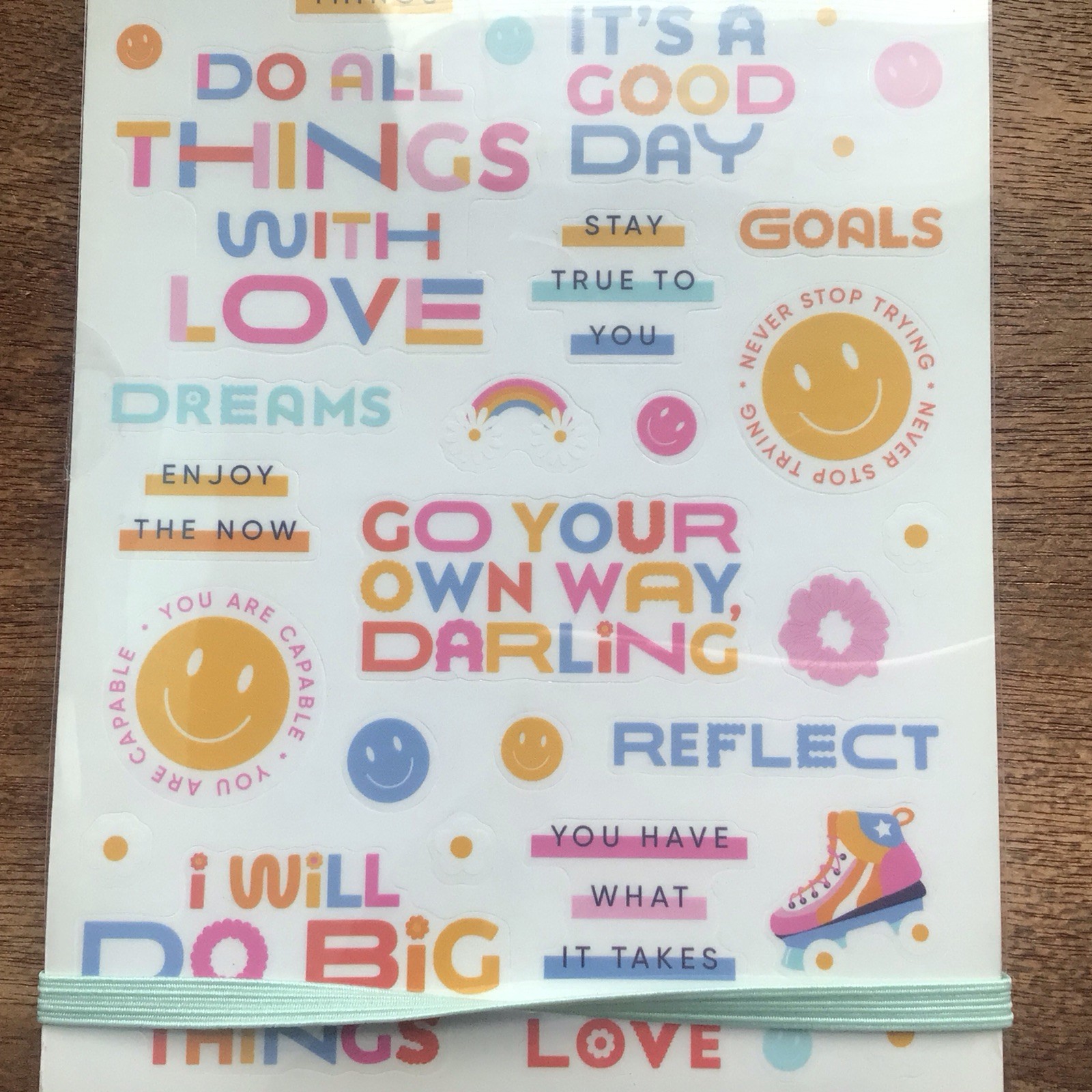 Agenda 52 Sticker Book/Retro Vibes 1929 Pieces/New