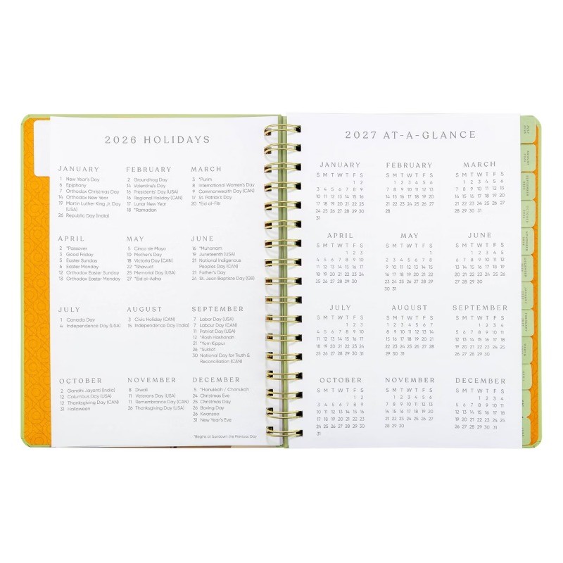 Be Rooted 7″x9″ A Look Ahead Academic 12 Months Weekly/View 2026-2027 Planner