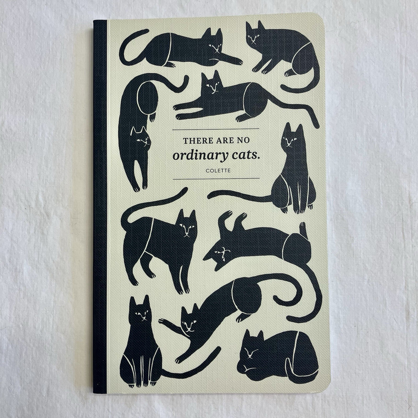 “There Are No Ordinary Cats” Colette 5×8″ Journal 128 Pages Lined NEW Compendium