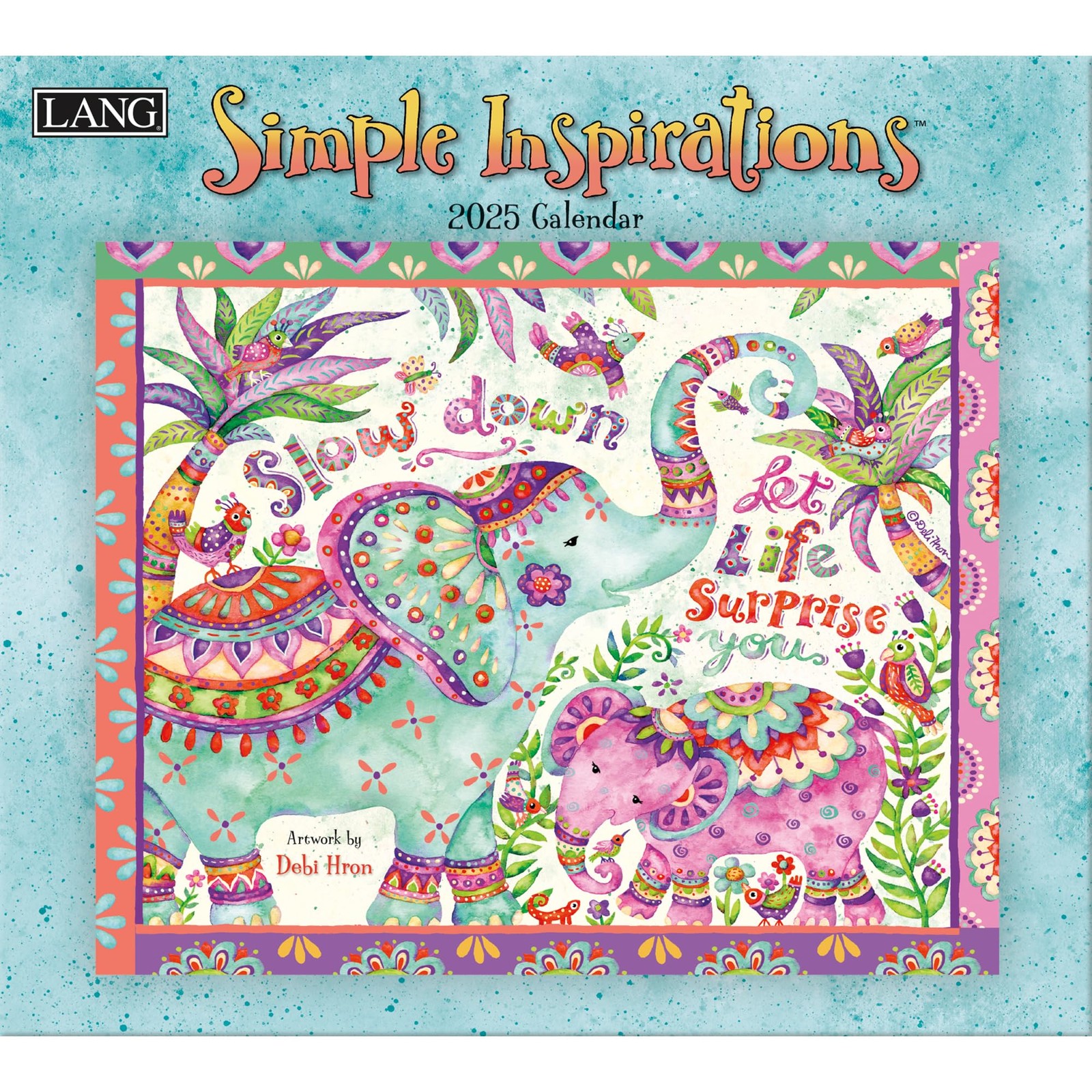 LANG Simple Inspirations™ 2025 Wall Calendar (25991001878) Multi