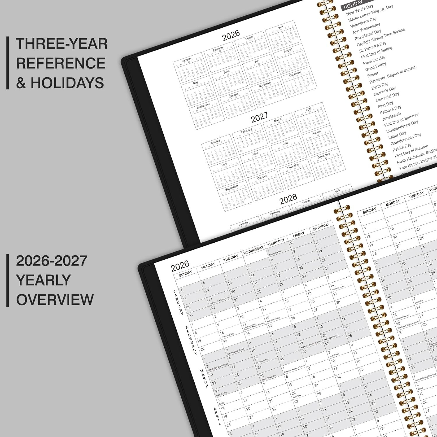 Monthly Planner 2026-2027 – Planner 2026-2027, Jul. 2026 – Dec.2027, 18 Monthly