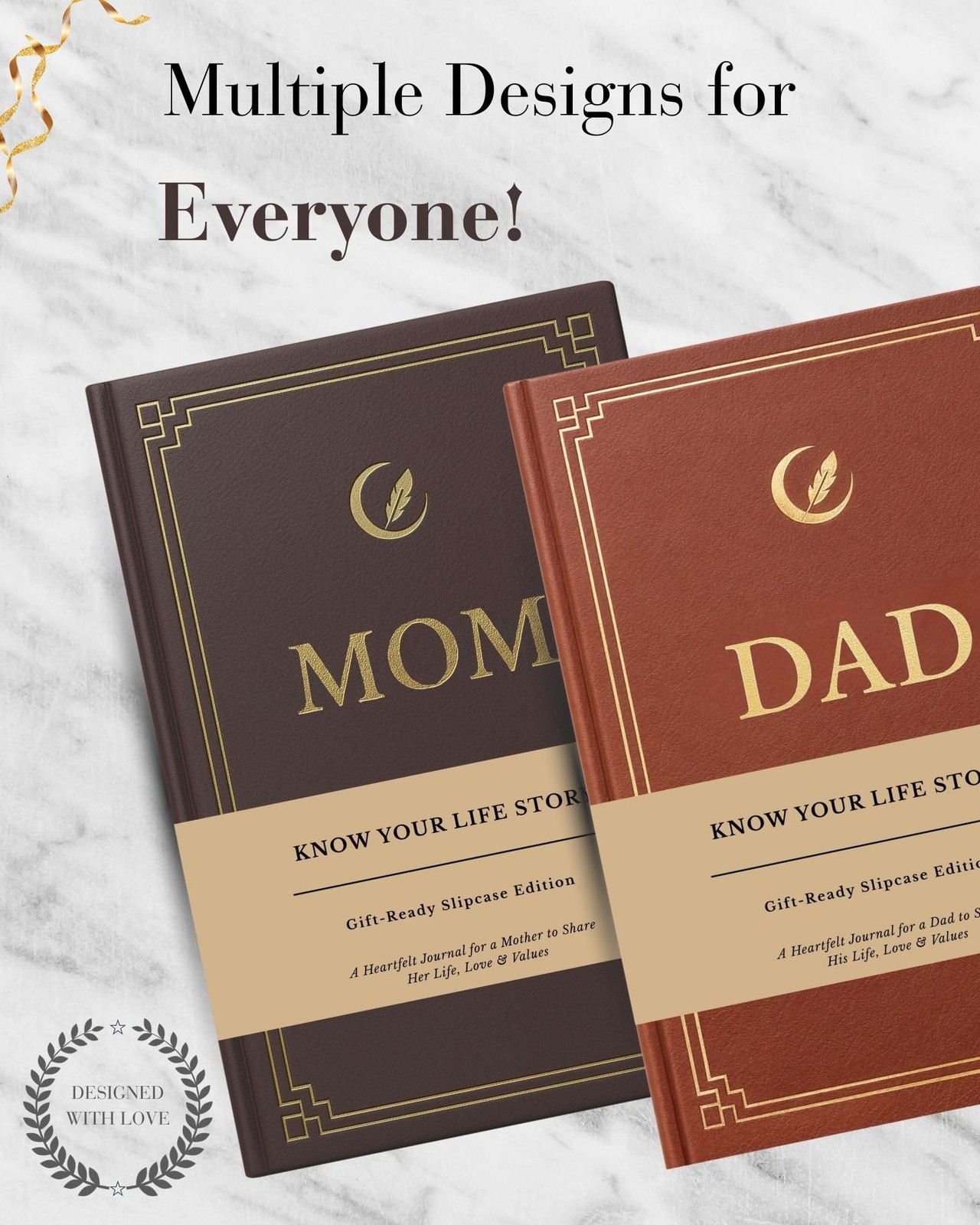 Know Your Life Story®, Mom Gifts: I Want to Story Dark Brown