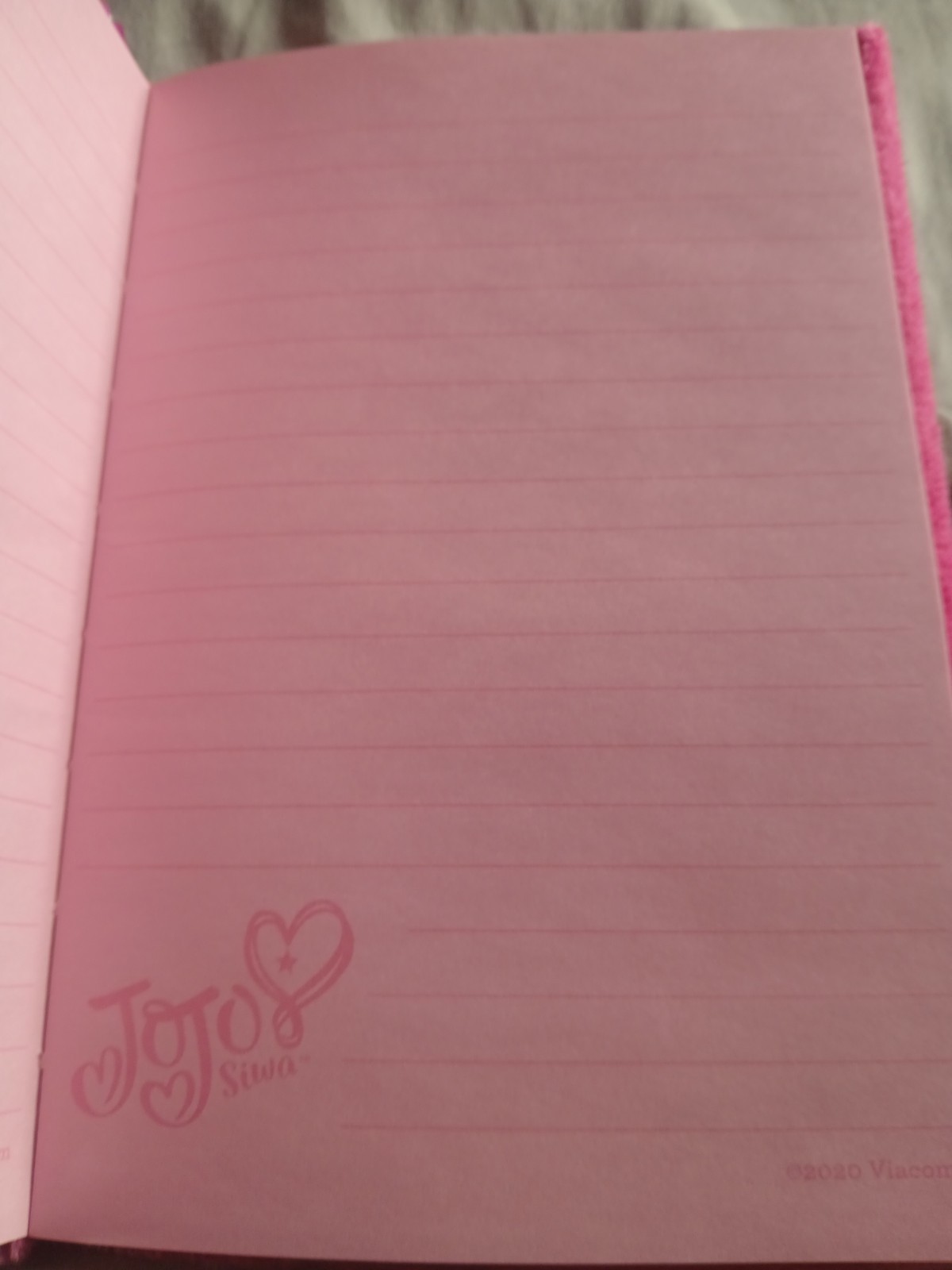 Jojo Siwa Note Book Diary Journal 4.75 In X 7 Inches 32 Sheets
