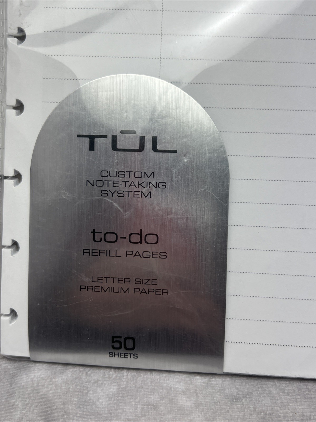 TUL Custom Note Taking System To Do & Narrow Ruled Refill Pages 8.5in x 11in B15