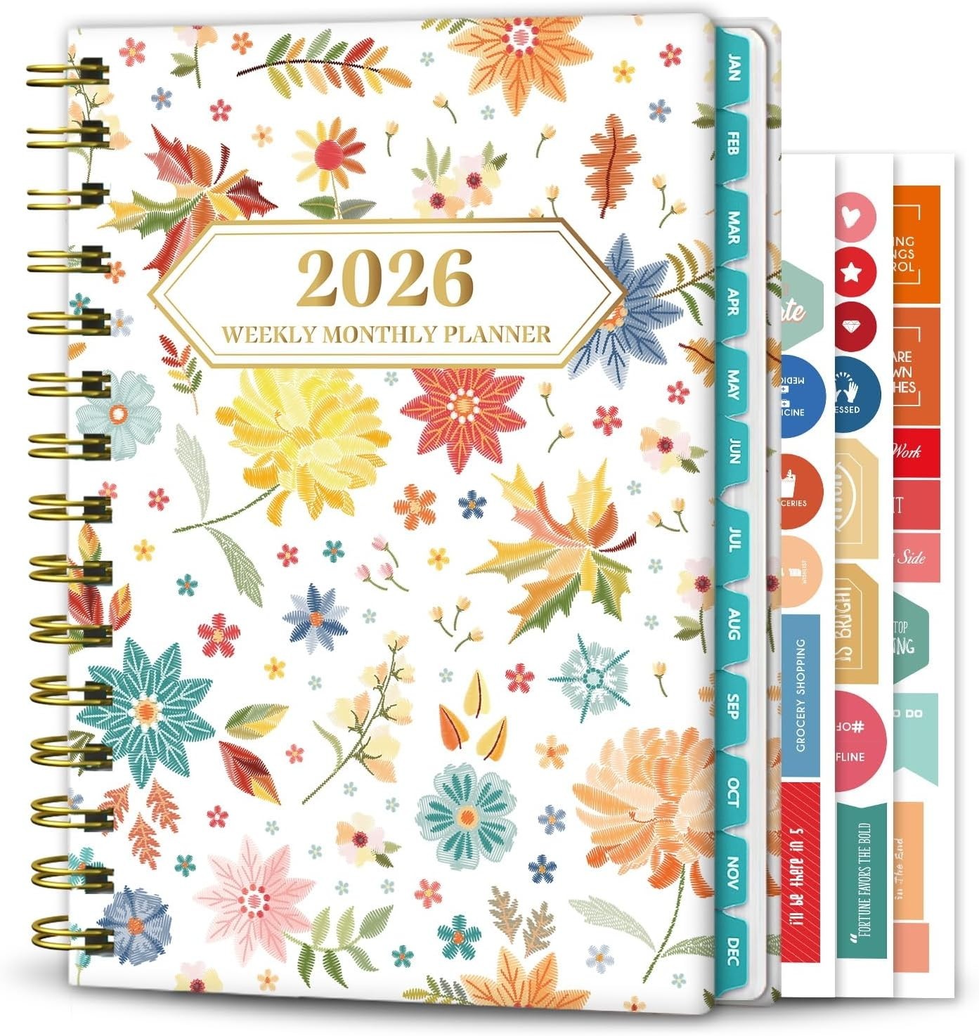 Sophisticated 2026 Planner: 144 Pages of Daily, Weekly & Monthly Planning Ease