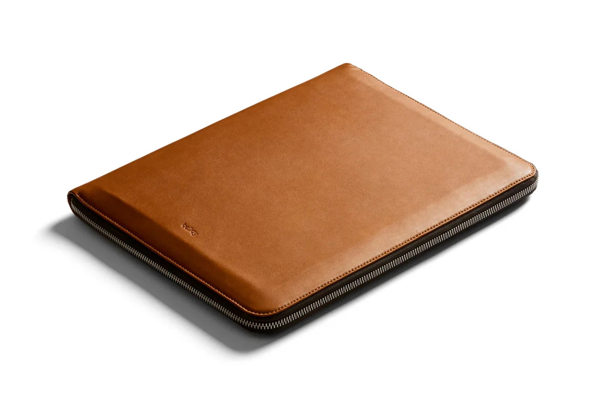 Bellroy A4 Work Folio premium Caramel leather (EWFB-Caramel) – Near Mint