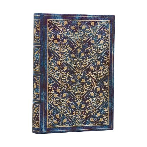 2027 Wildflower Song Mini Hardcover 12-Month Dayplanner (Elastic Band Closure) D