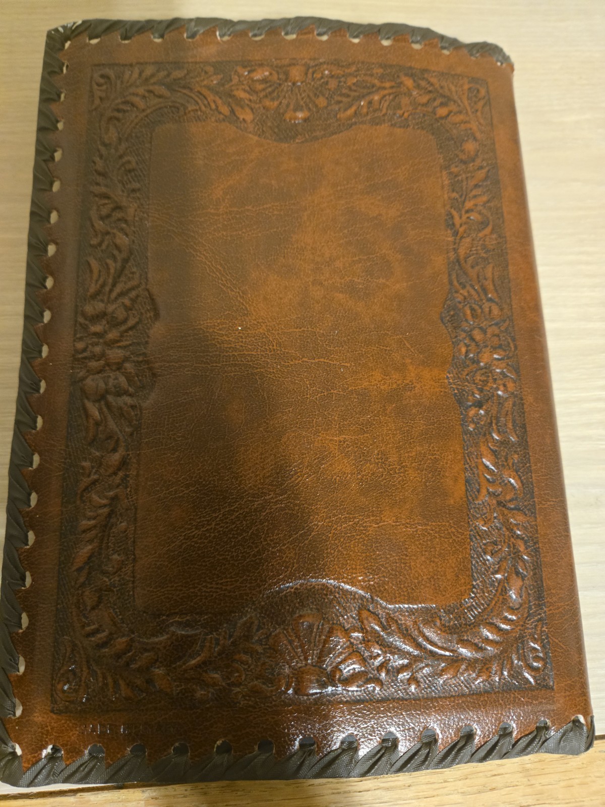 Fiorentina Bonded Leather Journal Handmade in Italy Three Graces Design New