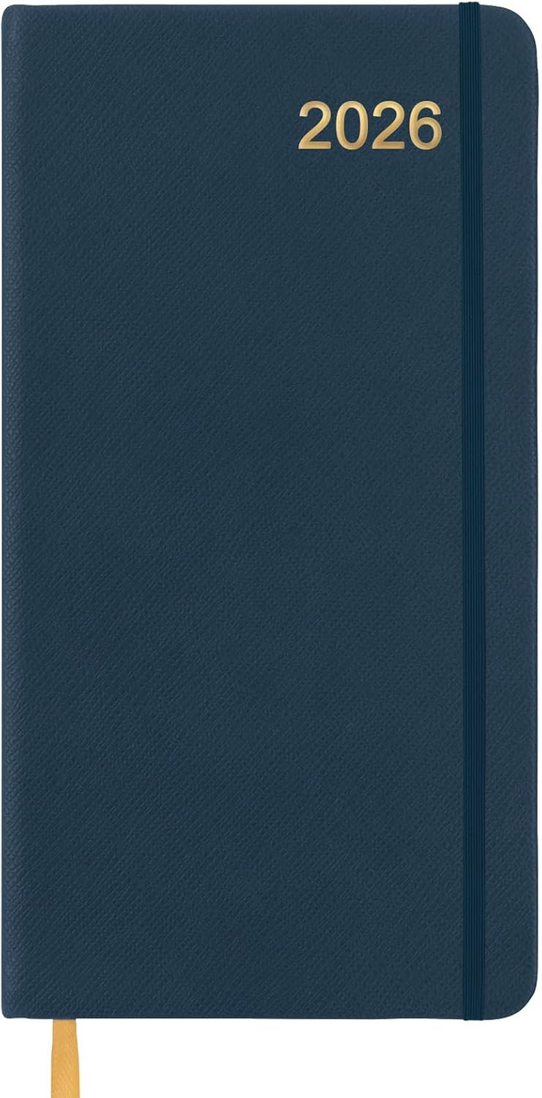 2026 Textured Cover Weekly Monthly Pocket Planner/Pocket Calendar, 6.75″x3.4″: 1