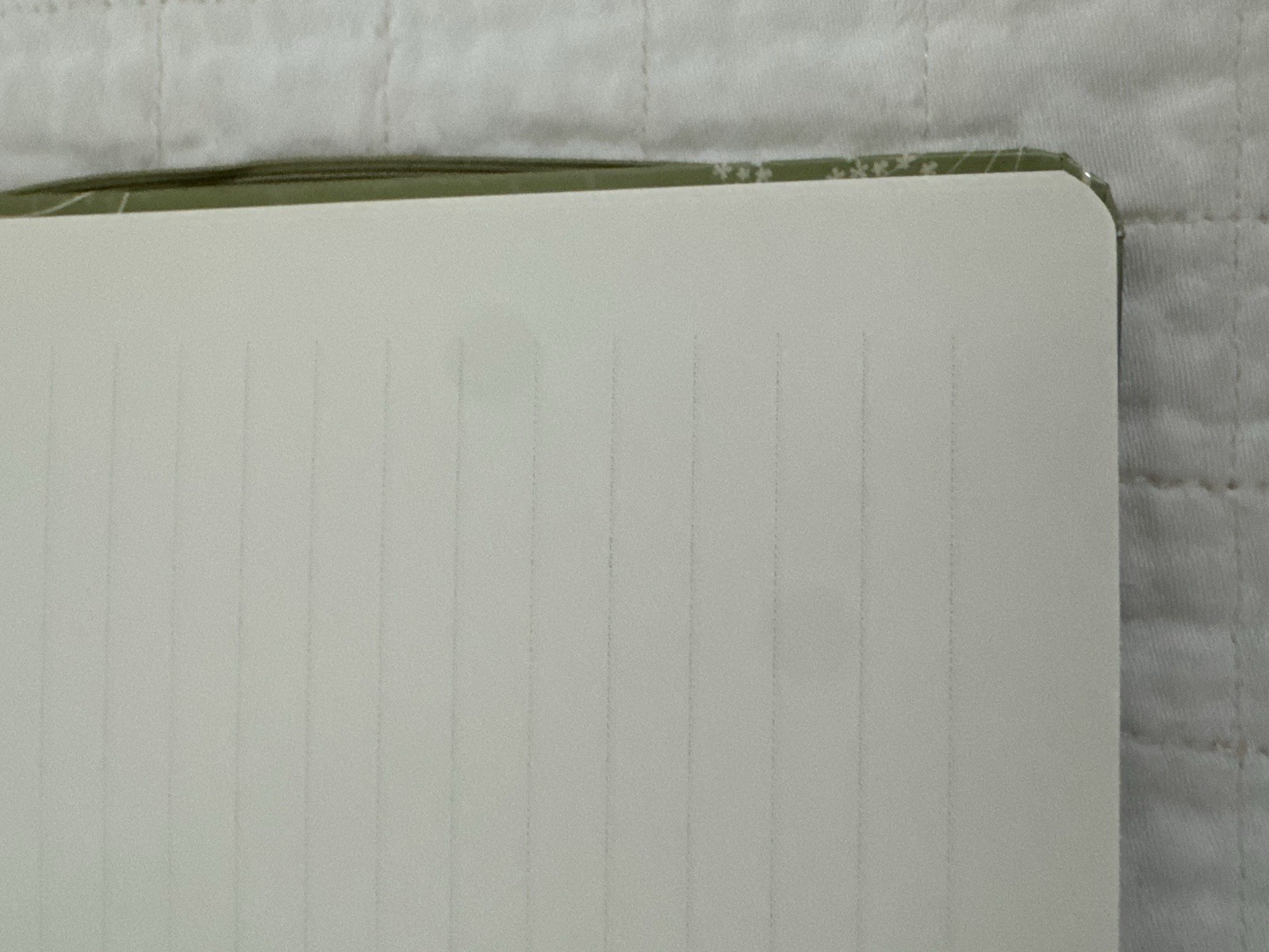 Peter Pauper Press Queen Anne’s Lace Journal Lined Elastic Band Cardboard New