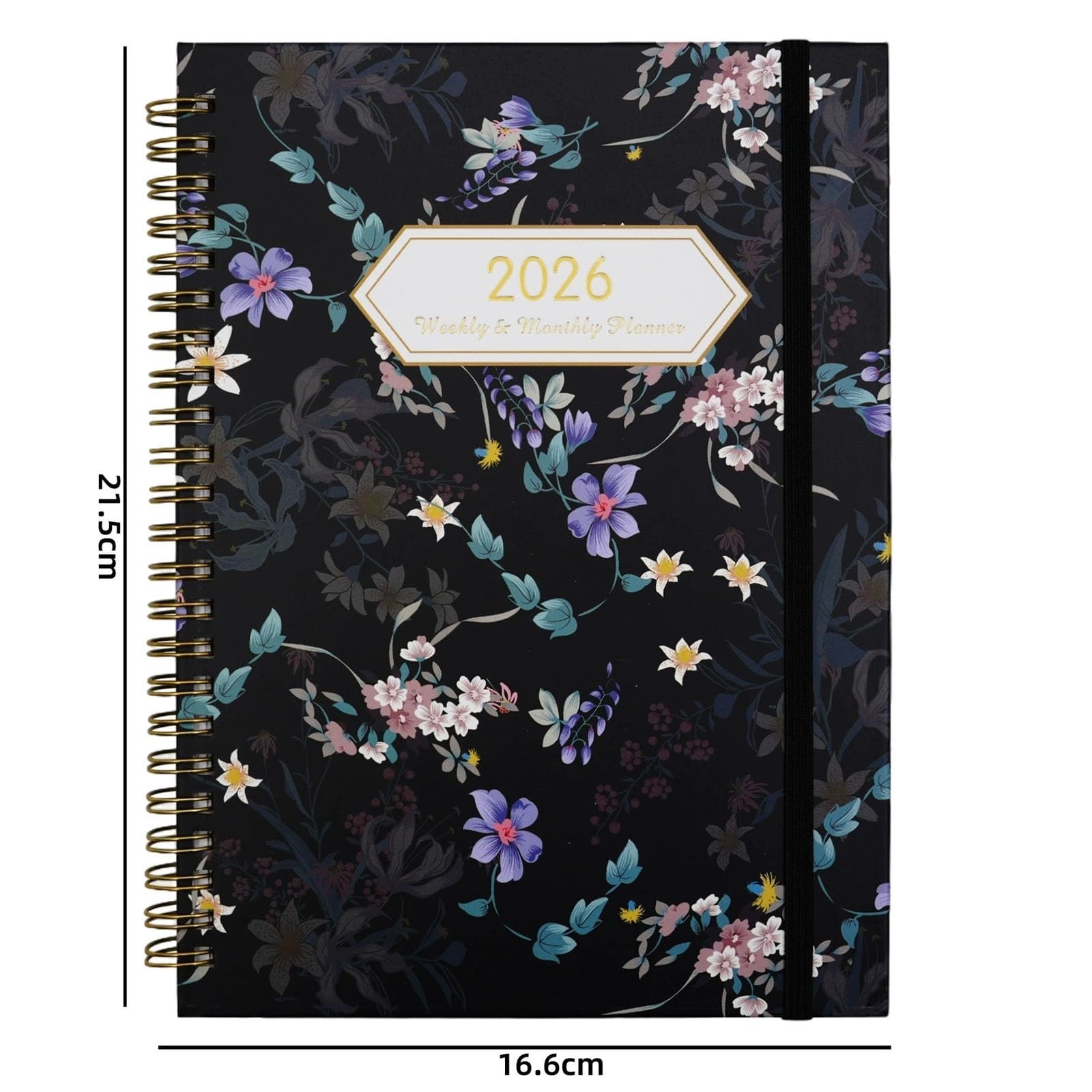 2026 Planner – JAN 2026 – DEC 2026,Calendar Planner 2026,6.4″ x 8.5″ with Tab…