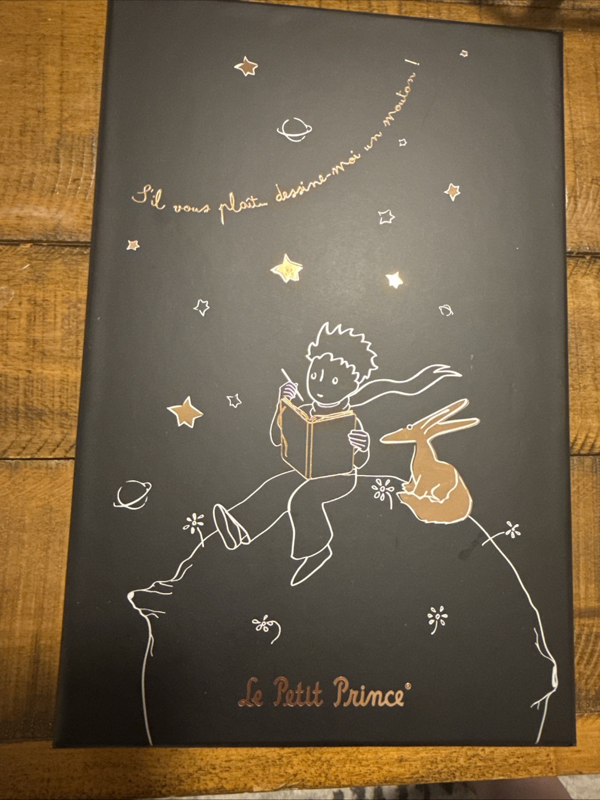 Moleskine Limited Edition Le Petit Prince Notebook, Large, Ruled, Black, Hard