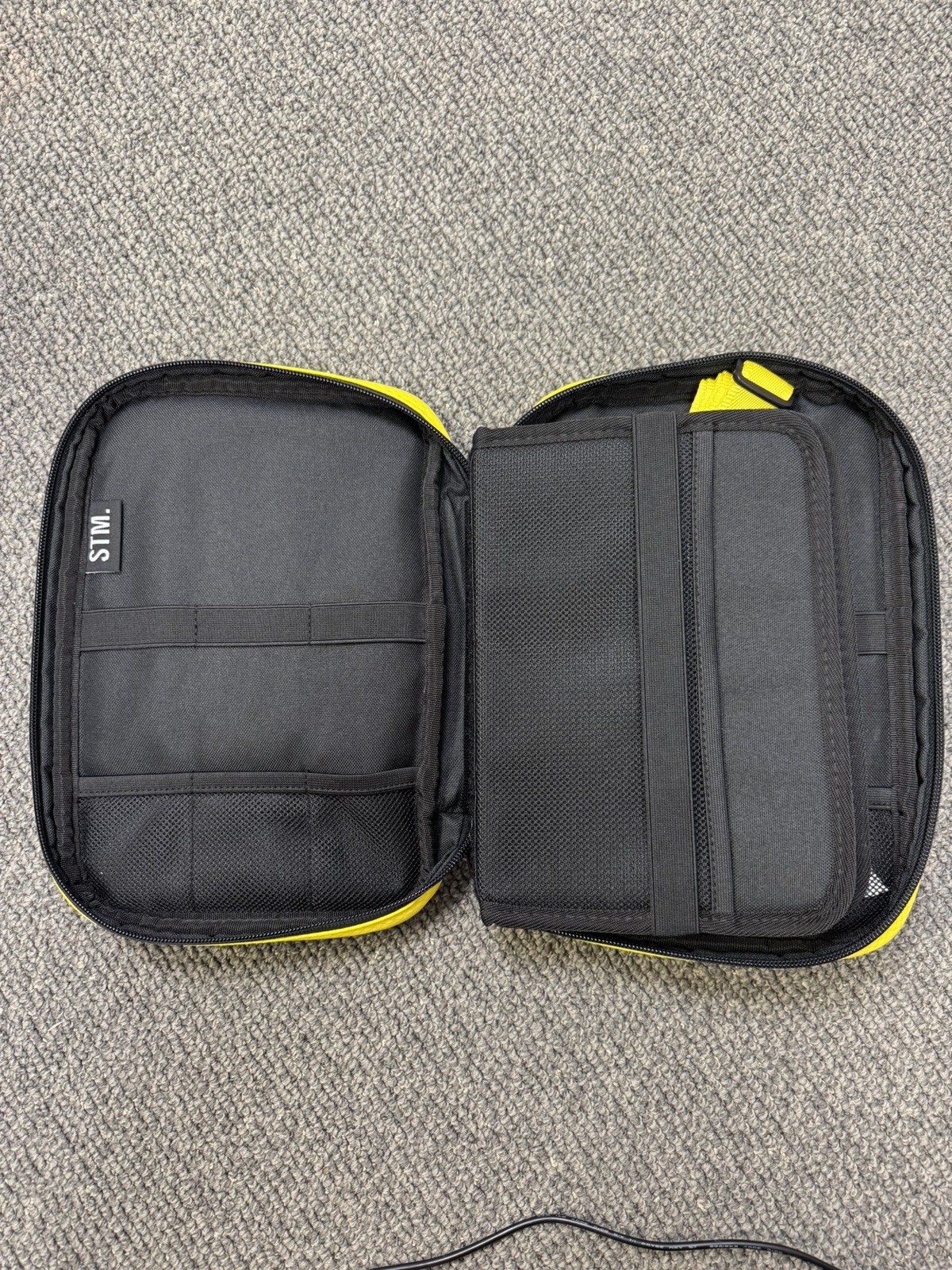 Scribbles That Matter A5 Journal Cover Pouch Yellow Supply Carry Case NEW