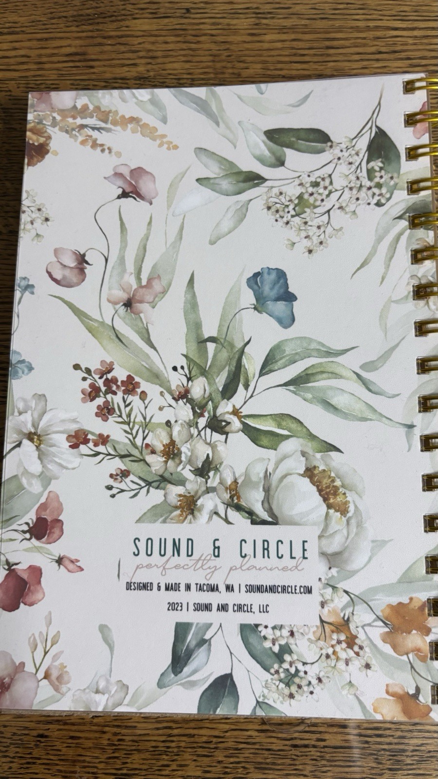 S&C Lined Notebook 100 Pages Sound &circle
