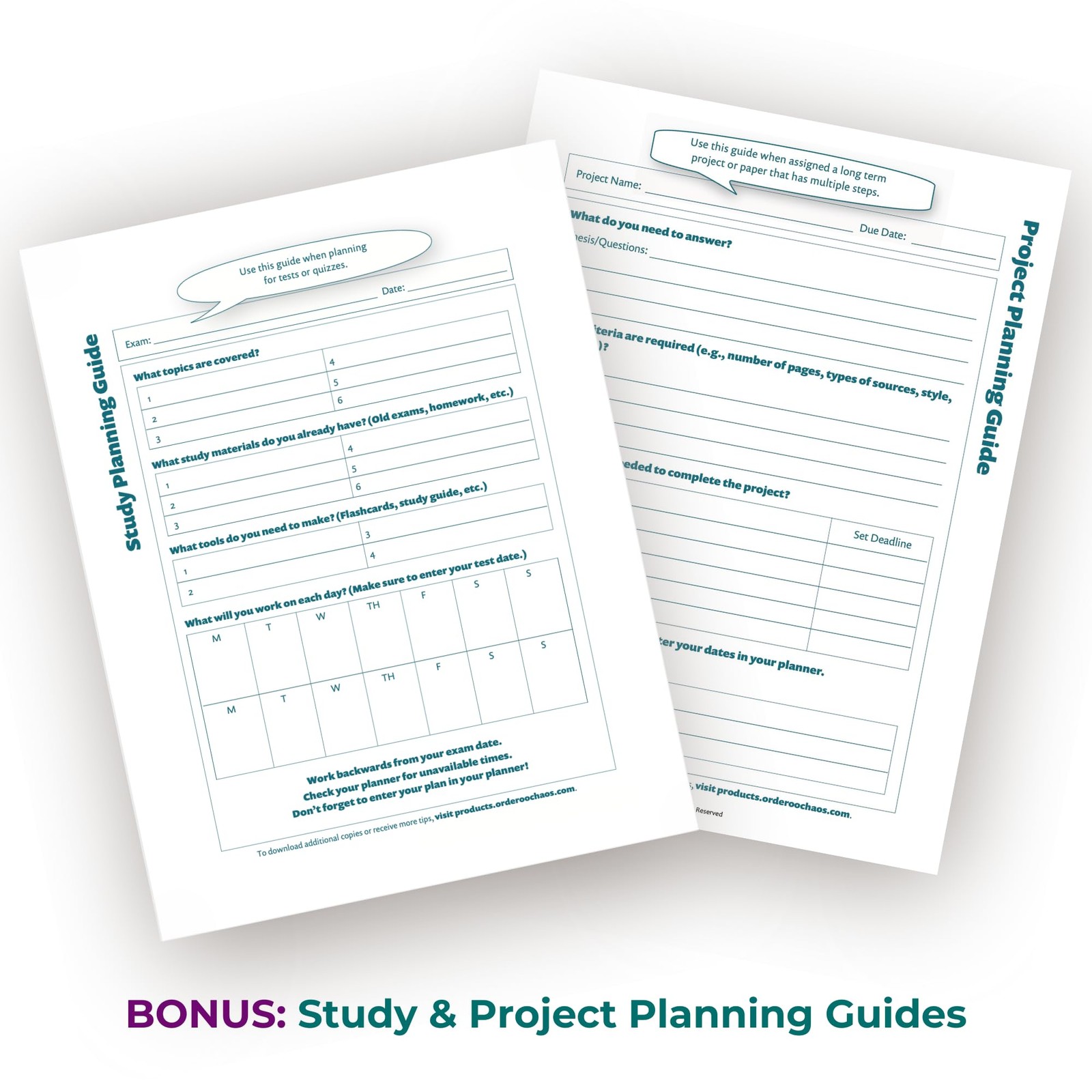Order Out Of Chaos Academic Planner 2026-2027, Daily 8.5×11, Coastal Calm