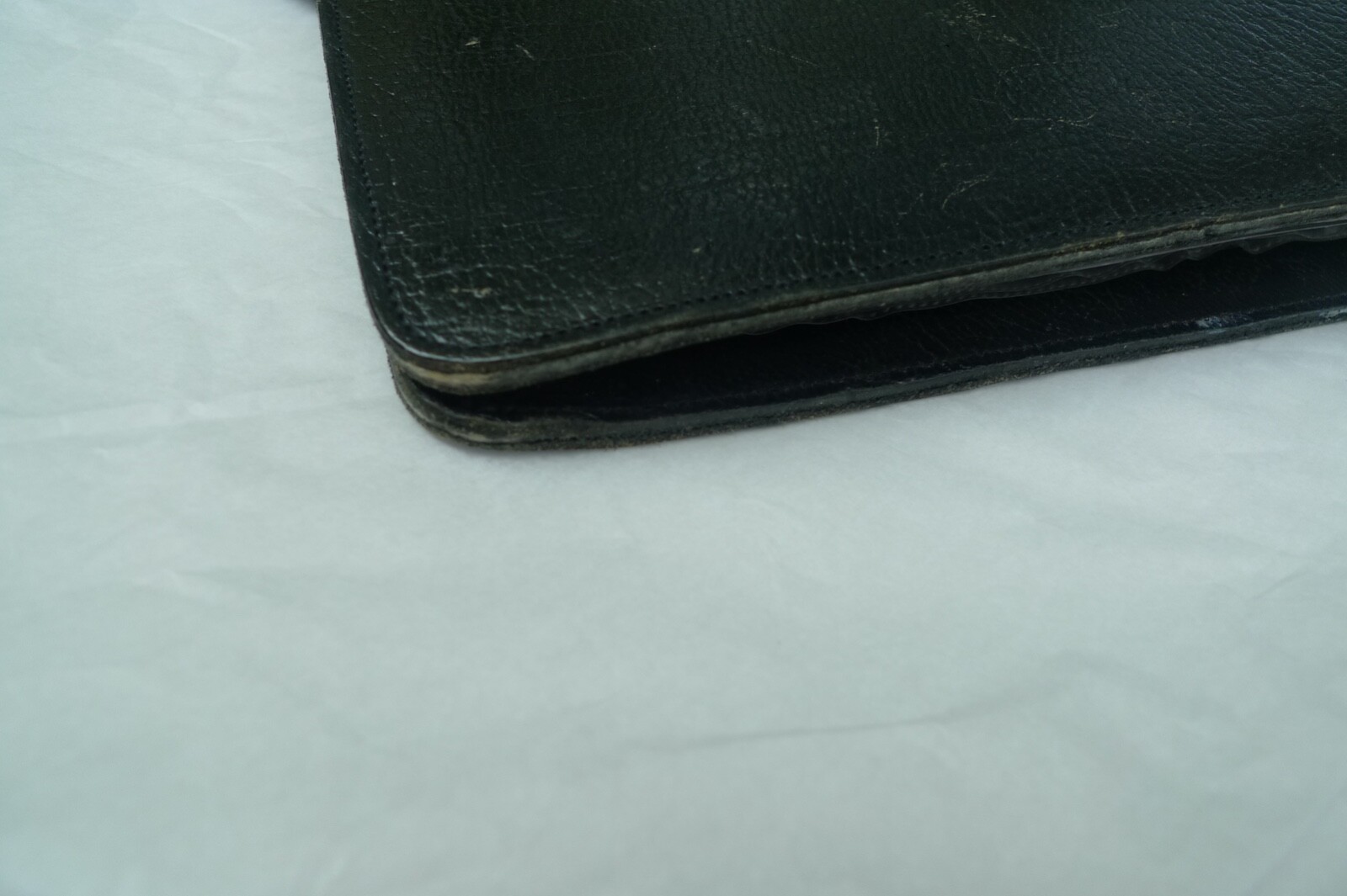 DESKFAX / FILOFAX – DX1 CLF 7/8- LEATHER PLANNER & MANY INSERTS – MADE IN UK
