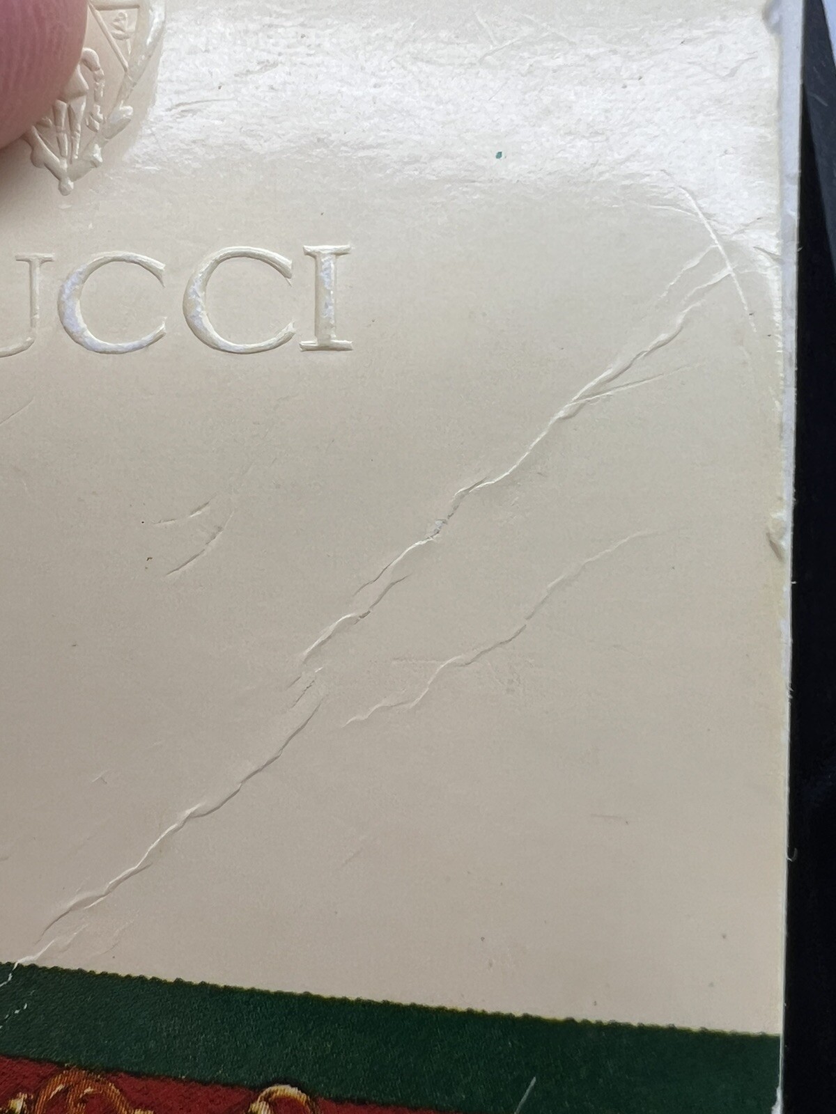Vintage 1970-80s Unused Gucci Pocket Telephone Address Book Estate Fresh