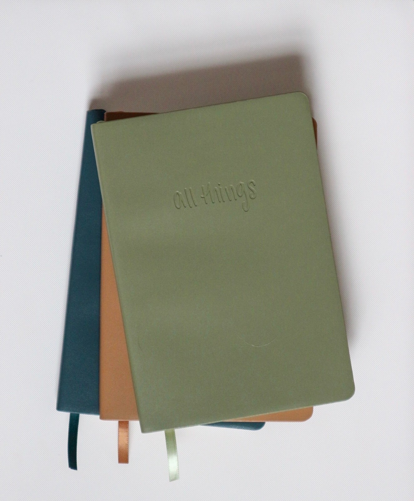 Journal Notebook | Leather College Ruled Notebook | 3 Colors | Christian Journal