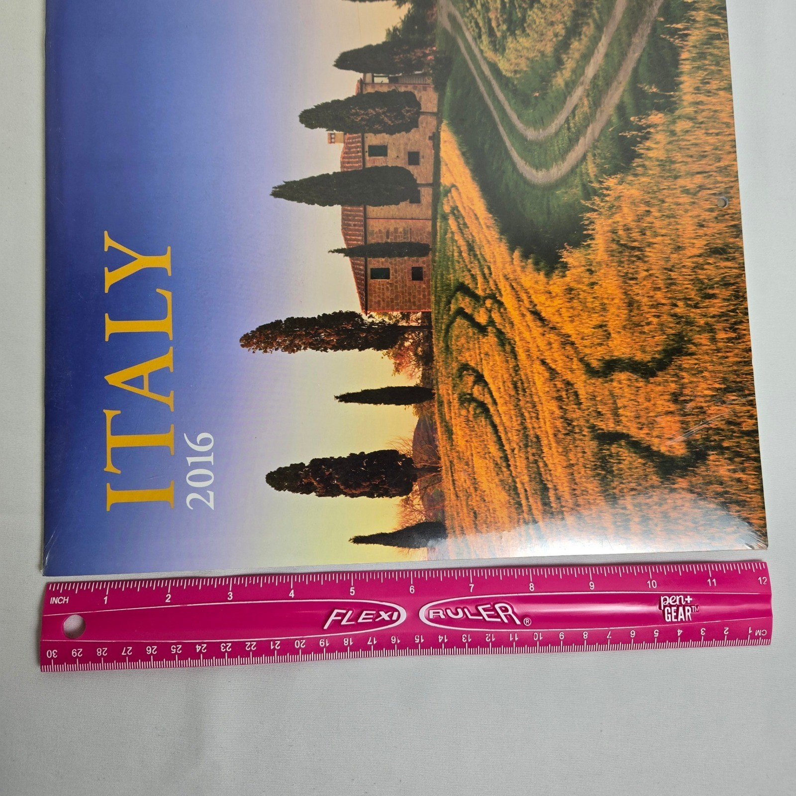 2016 Italy Wall Calendar, 12″ x 12″, 8940032, New Sealed
