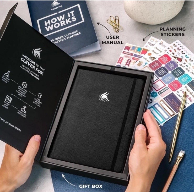 Clever Fox 13-Week Ultimate Achiever’s Goal Planner New