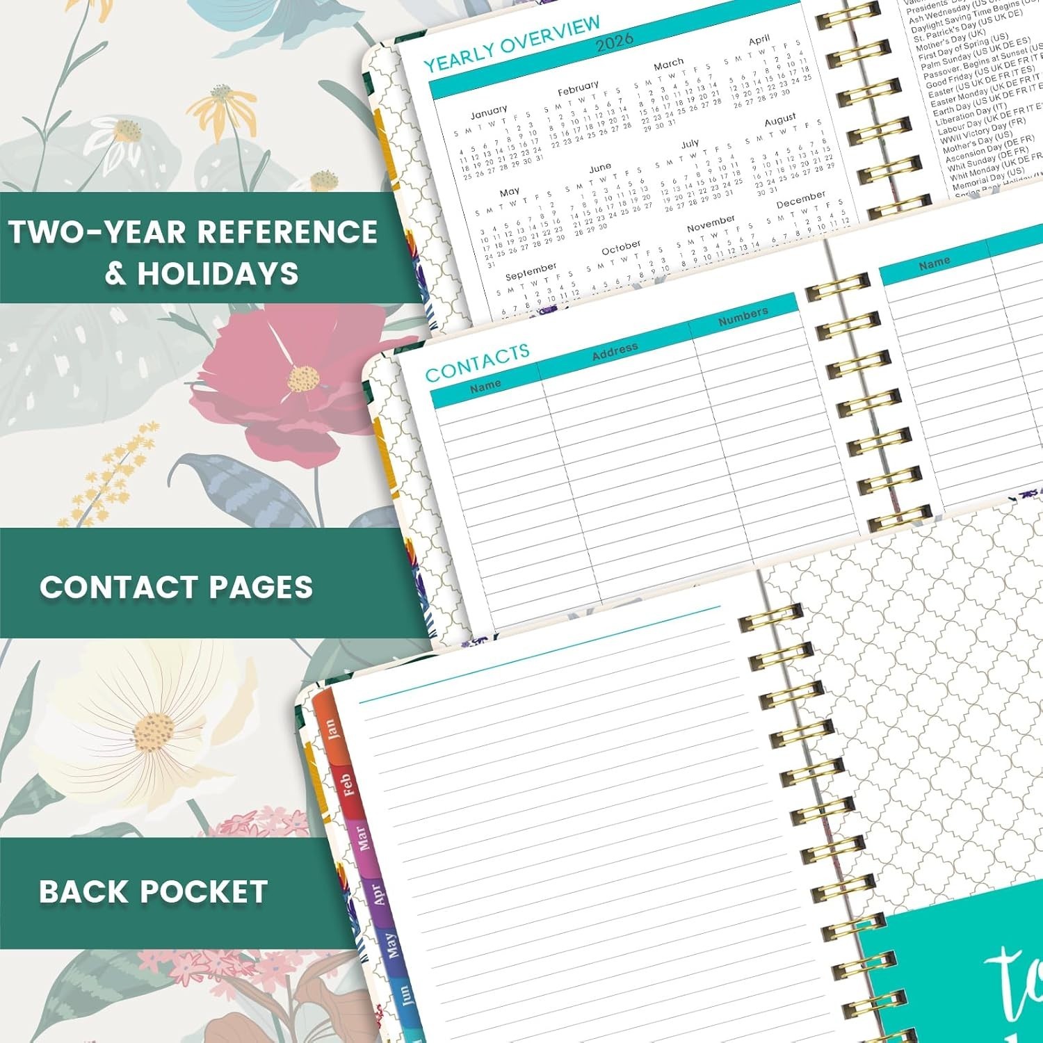 2026 Planner JAN 2026 – DEC 2026 Calendar Planner 2026 6.4″ X 8.5″, 2026 Planner