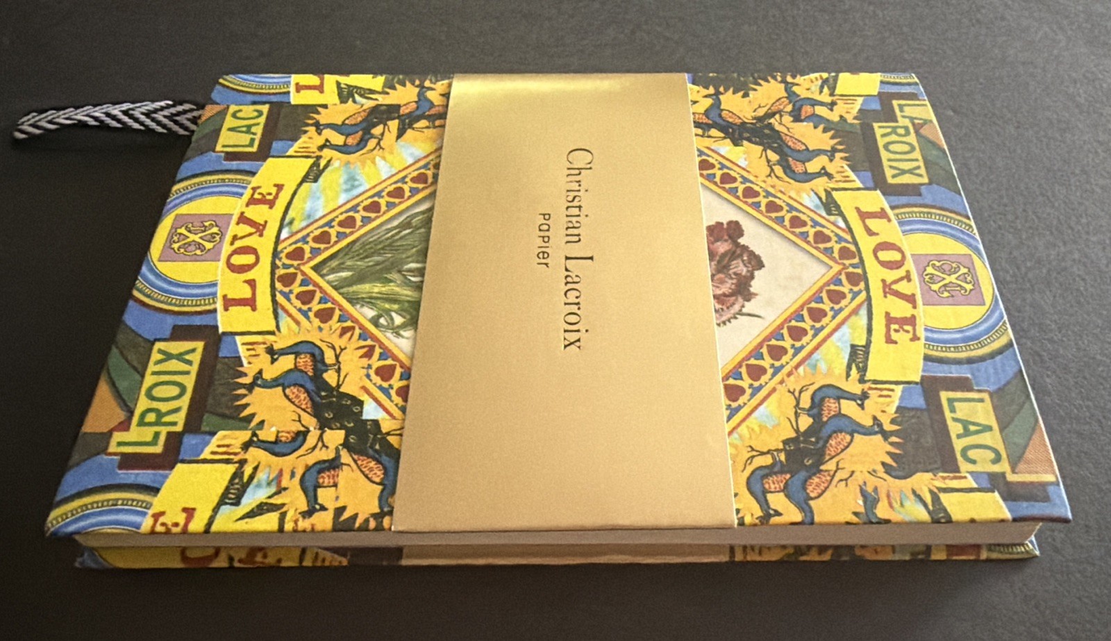 NWT Christian Lacroix Papier Love Notebook A6 4 1/4″ x 6″ Layflat Notebook