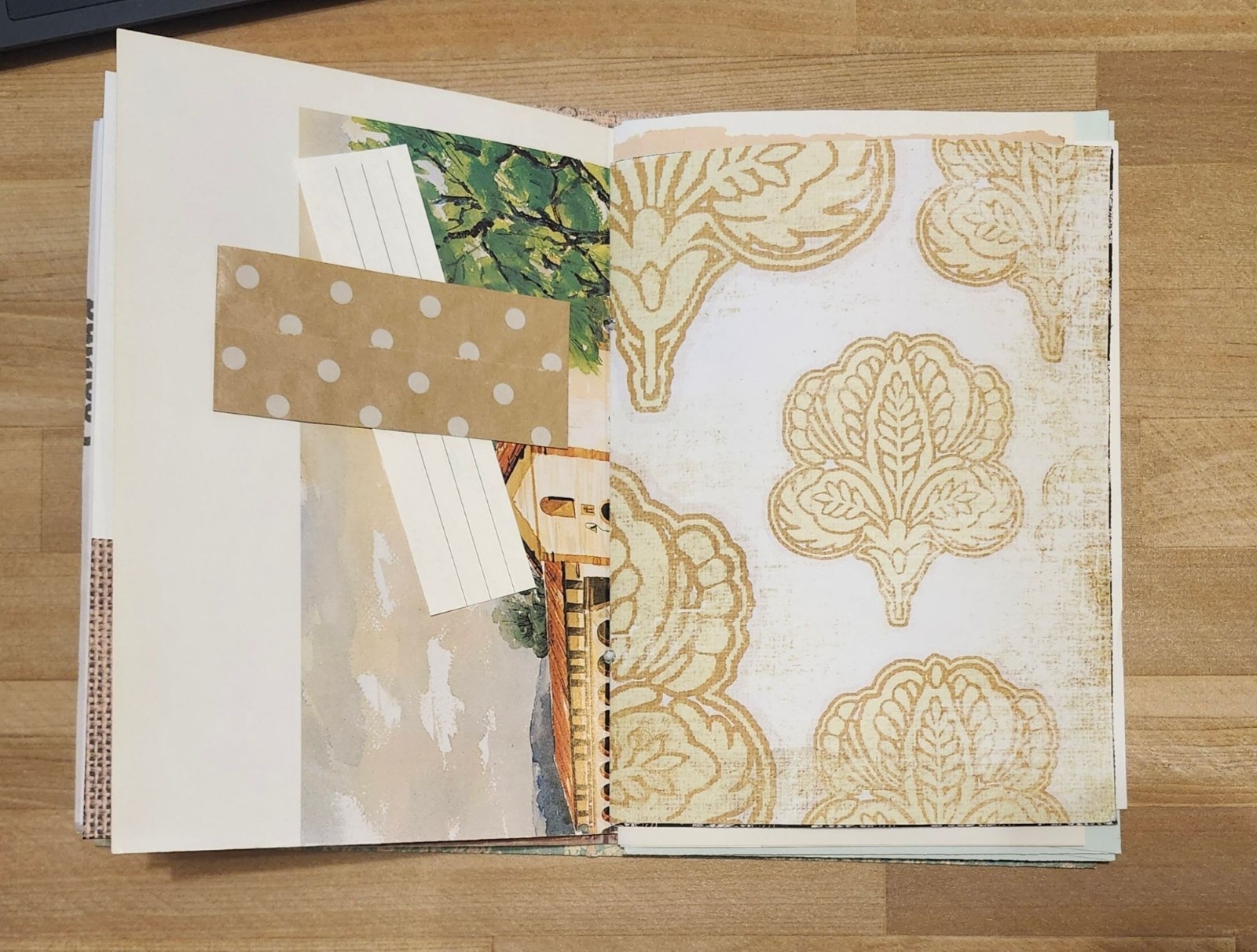 Junk Journal Handmade 90 pages 6×9
