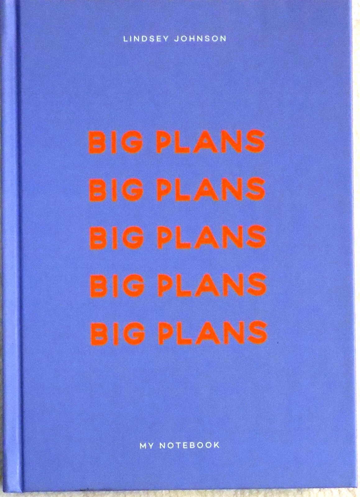 Lot of 2: Papier “Big Plans, And Always Growing” My Notebook/Academic Planner HC