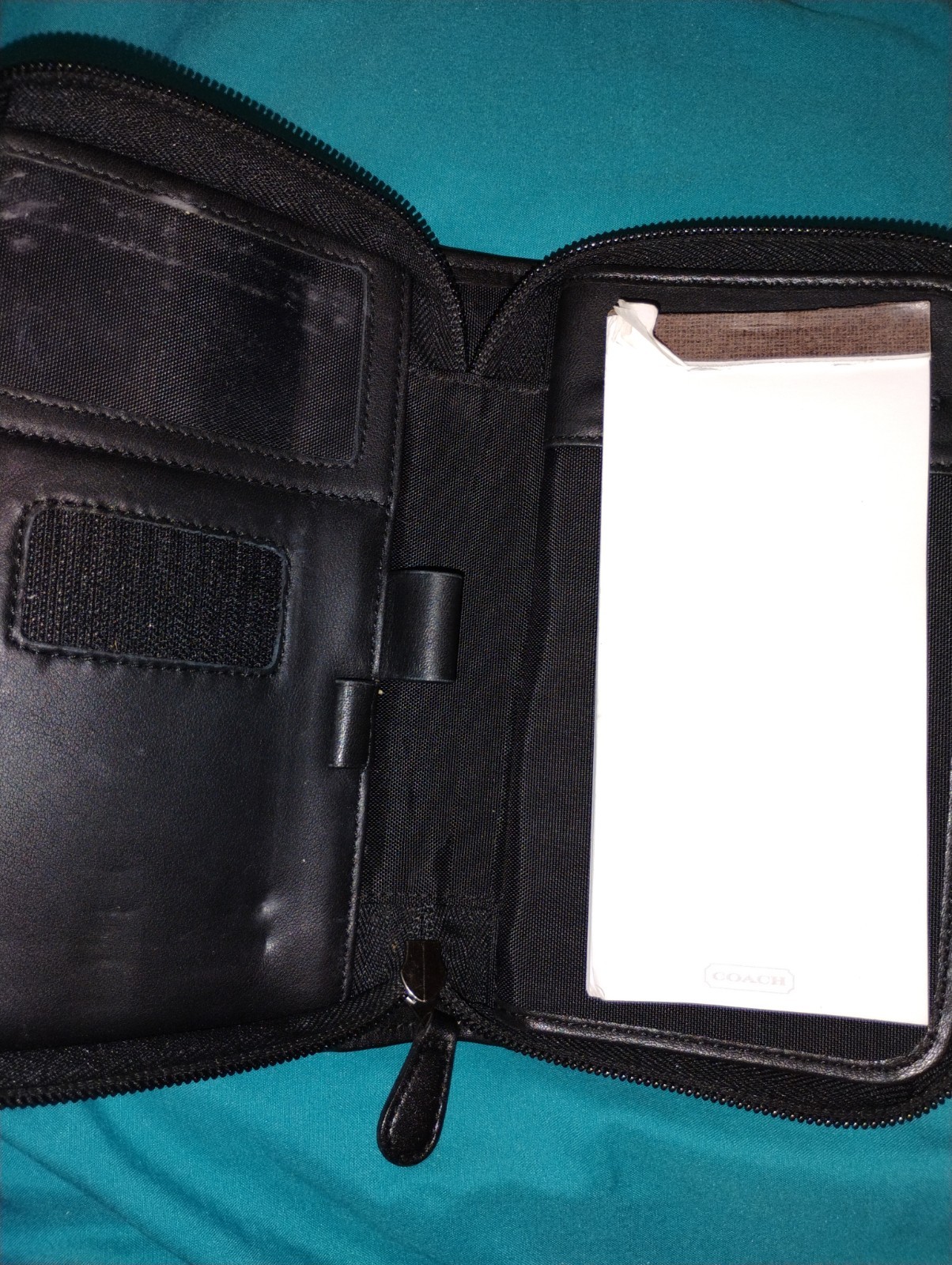 Coach Vintage Genuine Leather Organizer