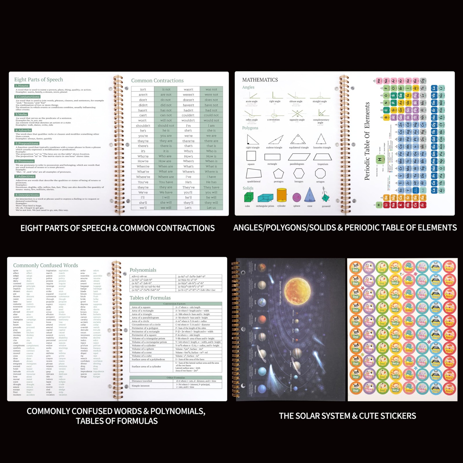 Student Planner 2026-2027 – Monthly and Weekly School 8.2″ x 10.7″, black