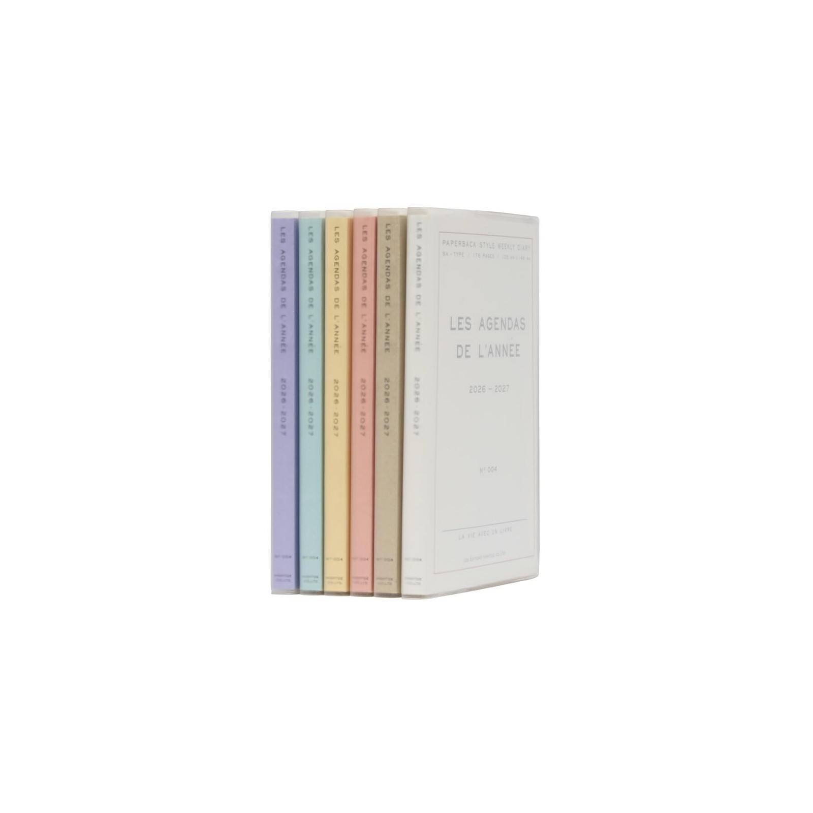 Planner 2026, Pouch Lavender, A6, Weekly Block, Starts March 2026