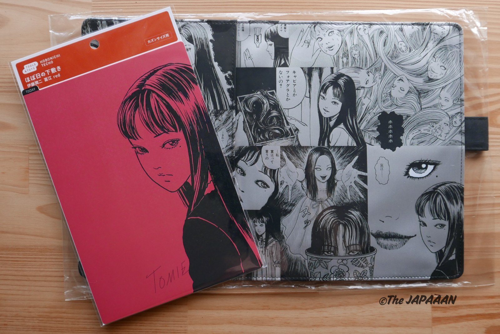 HOBONICHI TECHO 2026 Tomie by Junji Ito Memory A5 Cousin Cover Pencil Board Set