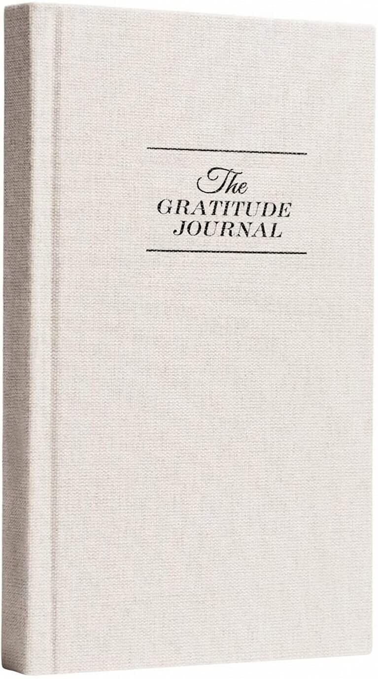 The Gratitude Journal for More Happiness, Optimism, 120 pages, Beige