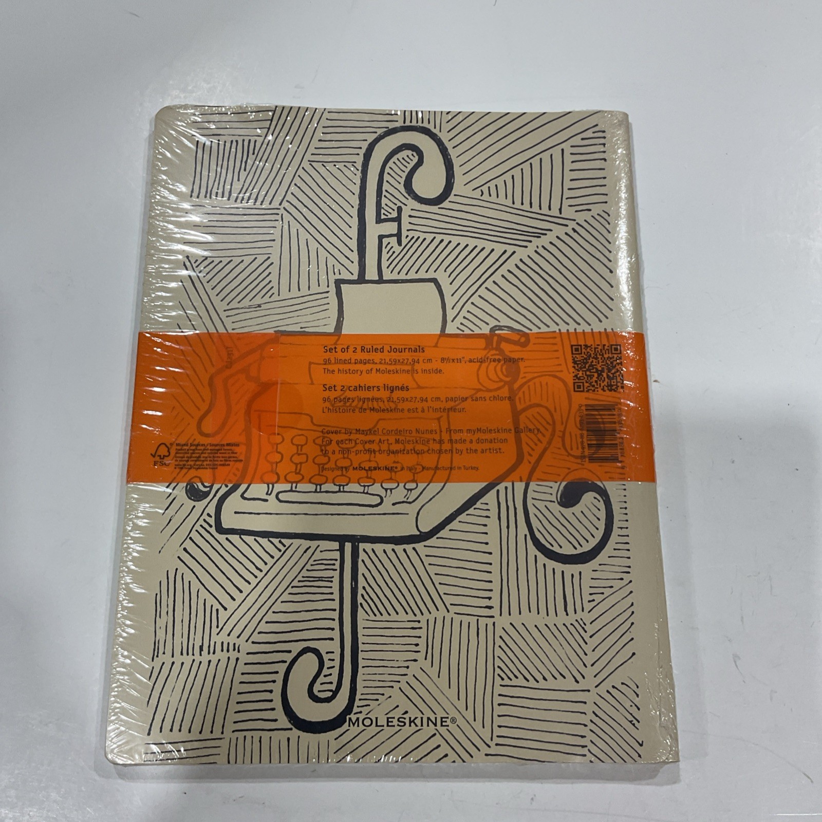 NEW 8.5×11 Moleskine Legendary Notebooks 2 Pack Ruled Journal Softcover
