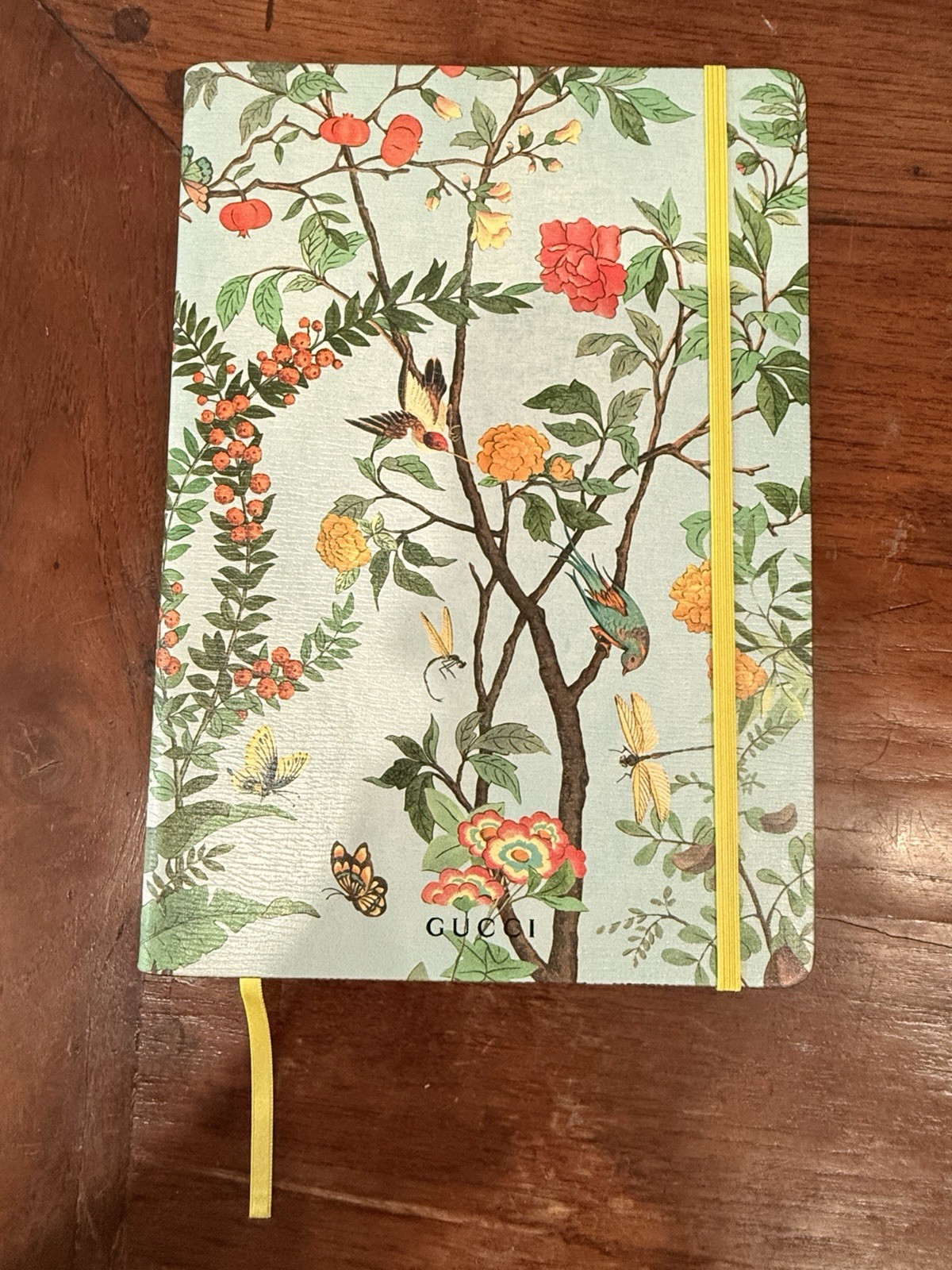 Authentic Gucci Tian Luxury Lg Notebook Journal Brand New with Box and Dust Bag