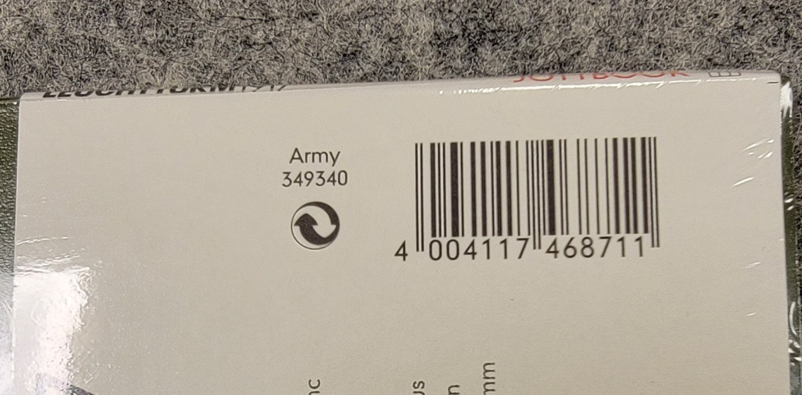 NEW Leuchtturm 1917 Jottbook Ruled Army Green