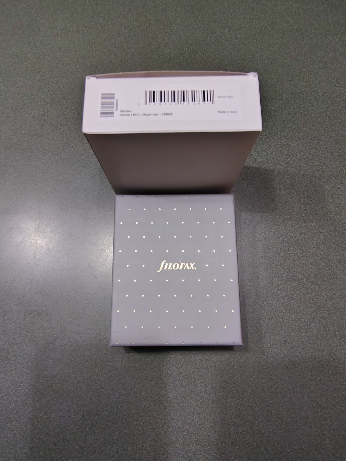 Filofax Malden Mini Planner, Ochre, 028625 (Genuine Imported Product)